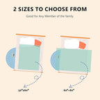 L'AGRATY Chunky Knit Blanket Throw: 60''x80'' Chenille Chunky Knitted Throw Blanket for Bed Couch - Handmade Thick Big Cable Knit Blanket - Large Crochet Rope Blanket for Home Decor(Aqua)