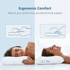 inight Cooling Pillow, Cooling Gel Pillow Memory Foam, Cooling Pillows for Side Sleepers & Back Sleepers Pillow, Cool Gel Pillows for Sleeping, Oeko-TEX & CertiPUR-US Pillow Standard Size