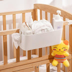 Bedside Storage Organizer Caddy Hanging Organizer Bunk Bed Shelf Holder Pocket for College Dorm Room Baby Bed Rails (Green)