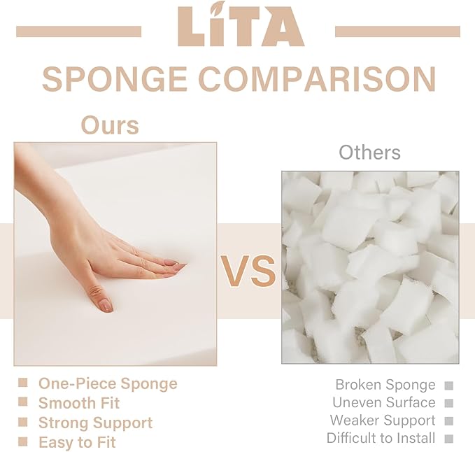 LITA Round Stuffed Pouf Ottoman, Corduroy Poufs with High-Density Foam Filling and Washable Cover, Furry and Fluffy Bean Bag Foot Stools Ottoman for Living Room, Bedroom, Office, Pink