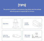 HOMBYS Cooling Knee Pillow for Side Sleepers with Straps-4 in Thick Leg Pillow for Spine Alignment, Lower Back Pain Relief - Pillow Between Legs Supportive and Breathable