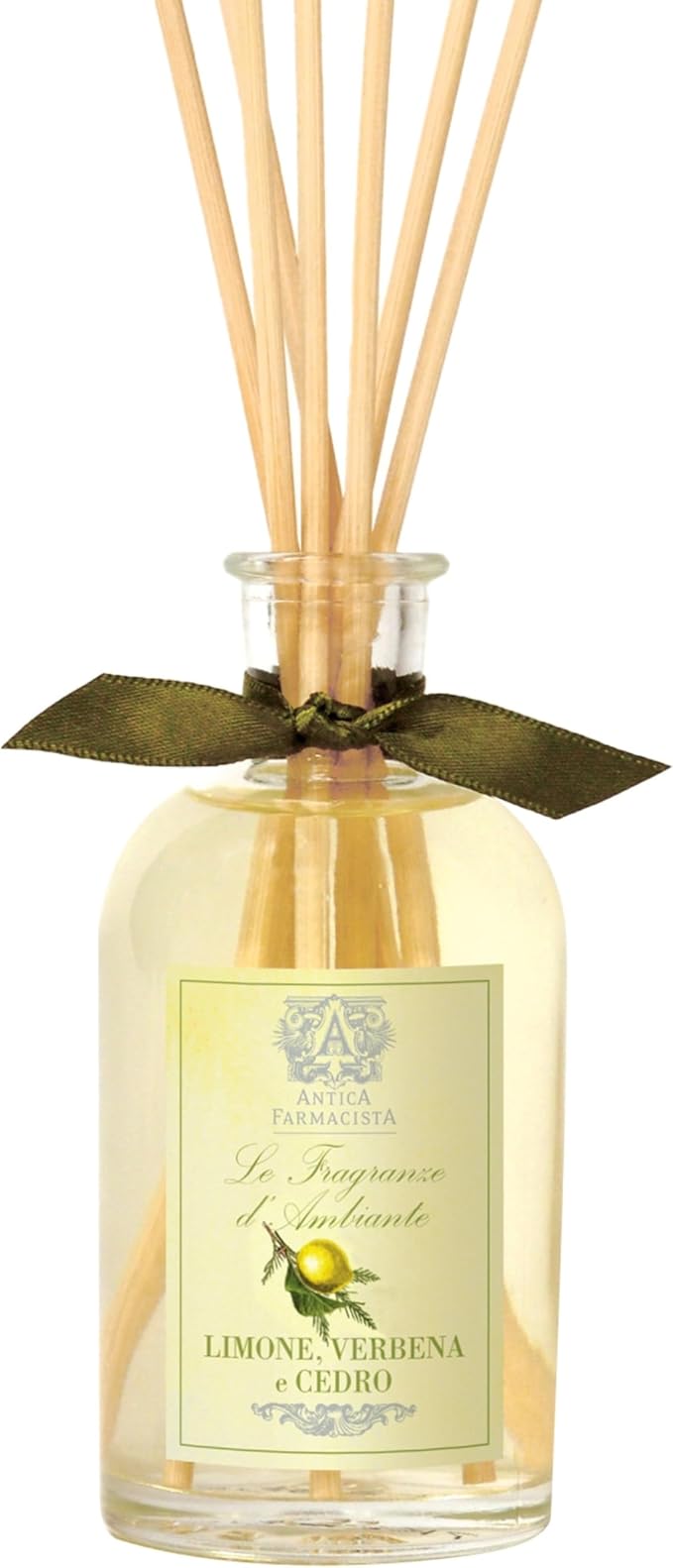 Antica Farmacista Home Ambiance Diffuser, Lemon, Verbena & Cedar, 3.4 Fl Oz