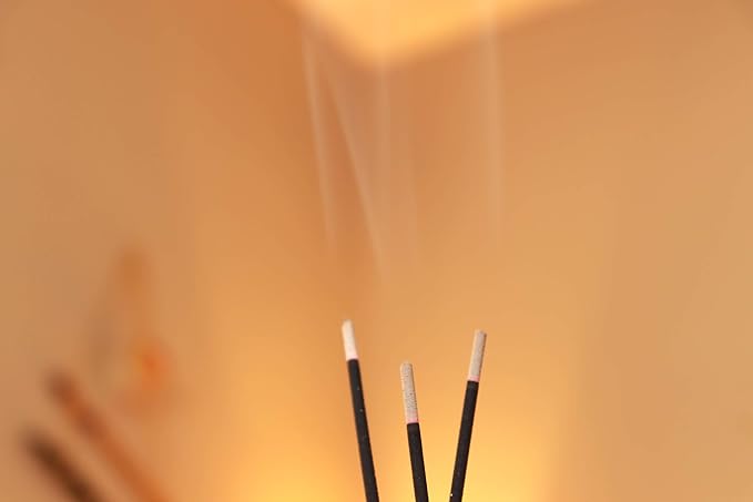 Incense Sticks - Lavender and Lilac Artisan Blend - Premium Quality Hand-Dipped Natural Incense - 75 Grams - 50+ Sticks - Uplifting, Calming, Stress-Relief, Relaxation, Meditation