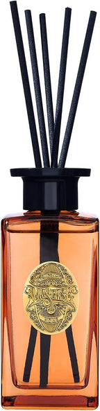 M&SENSE 6.3 oz Large Reed Diffuser Set | Orange Goji Scent Oil Diffuser with Sticks | Hotel Collection Non-Toxic Essential Oil |for Bedroom Bathroom Living Room