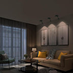 Cordless Spotlight Battery Operated, LED Plant Light, Dimmable Accent Light with Remote, Indoor Display Up Lighting for Picture Photo Tree Dartboard Wall Decor Painting Artwork Portrait