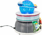 Planetarium Theatre Theme Celestial Planet Stars LED Lights Animated Christmas Village with Motion and Sound 7" x 7" x 8"