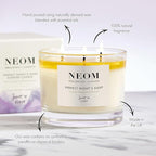 NEOM- Lavender, Chamomile & Patchoui Candle (3 Wick)