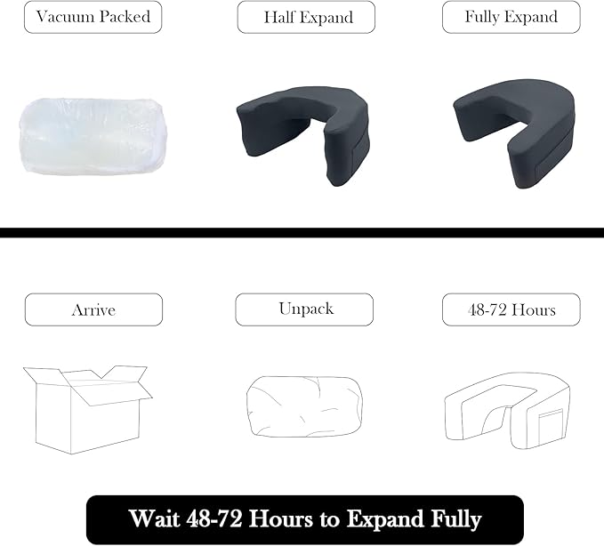 Reading Pillow for Gaming, Extra-Soft Reading Gaming Pillow for Lap, Memory Foam Bed Arm Rest Pillow, Lap Desk Pillow for Working, Crocheting, Playing in Bed Sofa