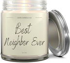 1OAK Vanilla Candle - Best Neighbor Gift for Christmas and Housewarming - Thank You Present for Women and Men