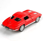 1/36 Scale 1963 Chevy Corvette Diecast Cars Models,Pull Back Vehicles Toy Cars,Cars Gifts for Boys Girls