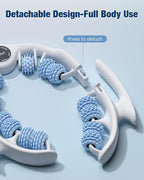 bedee Cellulite Massage Tool, Lymphatic Drainage Massager, Fascia Massage Tool for Arms, Legs, Stomach, Blue