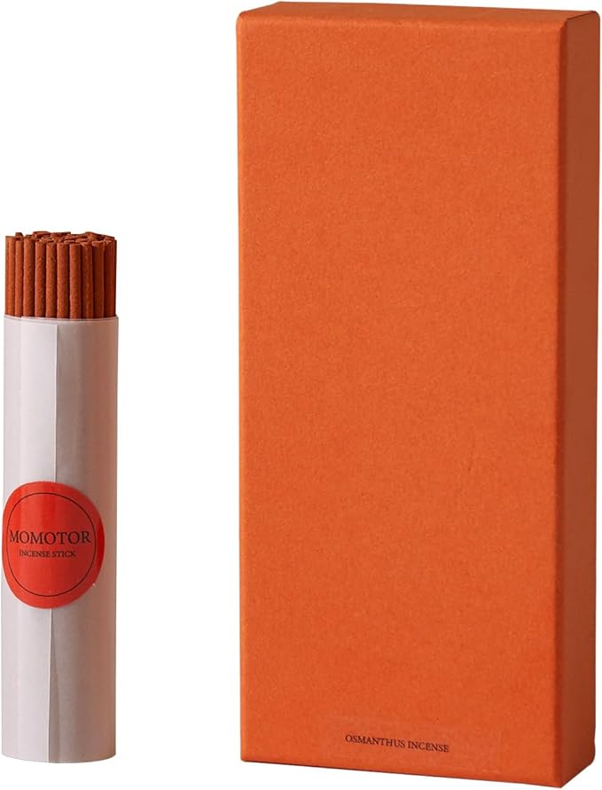 Osmanthus Incense Sticks - 120 Sticks for Relaxation, Meditation & Spiritual Cleansing | Enhances Air Purification with Natural Fragrance