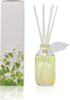 LOVSPA Reed Diffuser Set, Jasmine Vanilla Scented Oil Diffuser with Sticks, Home Fragrance Accessories for Bathroom Shelf Decor, Aroma Diffusers for Home or Office Desk, USA Made