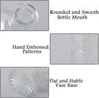 Bud Vases in Bulk 30, Clear Glass Bud Vases for Centerpieces, Small Vase for Flowers, Mini Vintage Flower Vase for Centerpieces, Wedding Table Decor, Home Decor