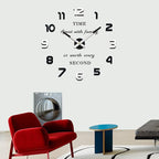 VANGOLD Design 3D Wall Clock for Classroom Decor