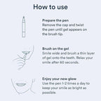 Auraglow Extra Strength Teeth Whitening Pen, 9% Hydrogen Peroxide, 40+ Whitening Treatments, Whitens Teeth Fast, No Sensitivity, 4mL