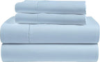 Tencel Sheets 4 Piece Full XL Size - 100% Eucalyptus Lyocell Full XL Sheets Set - Soft, Cooling & Breathable for Hot Sleepers - 16” Deep Pockets Hotel Quality Bedding Set - SkyBlue