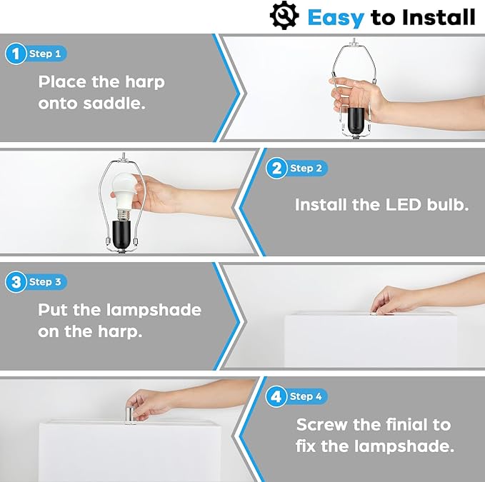 Modern Silver Table Lamps Set of 2, 28inch Tall Lamps for Living Room Bedroom with 2 USB Ports&AC Outlet, 3 Way Dimmable Touch Control Desk Lamps for Reading Home Office, 2 Bulbs Included