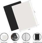 24 Pack Picture Magnets for Refrigerator,More Solution Display Your Photos-12 Pieces Picture Fridge Frames and 12 Pieces Adhesive Magnetic Sheet