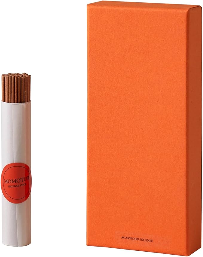 Agarwood Incense Sticks – 120 Natural Incense Sticks for Meditation and Spiritual Use, Suitable for Home