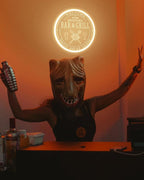 Bar & Grill Neon Sign for Home Bar Wall Art Decor, Dimmable LED Neon Lights Bar and Grill Signs for Backyard Patio Garden Yard BBQ Birthday Party, Grilling Light Up Sign for Housewarming Gifts