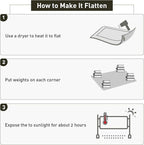 Area Floor Mat for Home, 4'×6' Translucent Black No Slip Waterproof Vinyl Area Rug for Hard Floor, Spill Resistant Floor Protector Cover for Kitchen, Easy Clean Splat Mat for Under High Chair