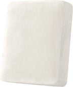 H.VERSAILTEX Velvet Stretch Couch Cushion Cover Plush Cushion Slipcover for Chair Cushion Furniture Protector Seat Cushion Sofa Cover (1 Piece Armchair Cushion Covers, Porcelain)
