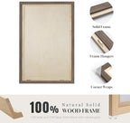 Framed Textured Wood 3D Wall Art for Living Room, Large Boho Floral Black and Beige Artwork for Walls, 3 Piece Abstract Bohemian Flower Wood 3D Art for Office Bedroom Hallway Wall decor, 24x36 Inch