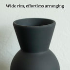 Ceramic Flower Vase, Small Vase for Centerpieces, Modern Vases for Home Decor- 3 Pcs