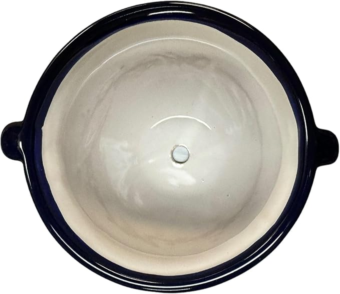 Talavera Michoacana Planter Pot Multicolor Folk Art Mexican Pottery Hand Painted Outdoor Indoor Home Decor Handmade 8" (Multi 2)