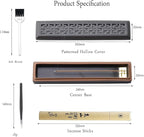 CEREMONY Incense Holder for Sticks，Ceramic Insence-Stick Holder Ash Catcher，Incense Holder Timkburner for Meditation Yoga Spa Room Decor