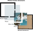 12 Pack 12.5x12.5 Record Frame with 10x10 Mat for Vinyl Record Album Cover Poster, Display Photo 10x10 with Mat or 12.5 x 12.5 Without Mat, Wall Hanging Vinyl Frames, 12 Pack, Black