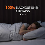 MIULEE 100% Blackout Curtains 120 Inch Long 2 Panels for Bedroom, Thick Luxury Faux Linen Black Out Curtain Room Darkening Back Tab Pleat Window Textured Drapes with Hooks for Living Room, Baby Pink