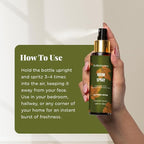 Folkulture Air Freshener - Odor Eliminator | Fragrance Spray for Bathroom, Shower, Home | Spice Scent or Fall Scents Room Spray for Living Rooms, Bathrooms with Natural Essential Oils | 3.38 Fl Oz