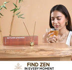 Folkulture Incense Stick | Set of 6 (120) Fall Incense Sticks with 45 Mins Burn Time | Organic Fall Scents for Home | Pumpkin Spice Insence-Sticks for Fall Essentials, Non Toxic Vanilla Iscents