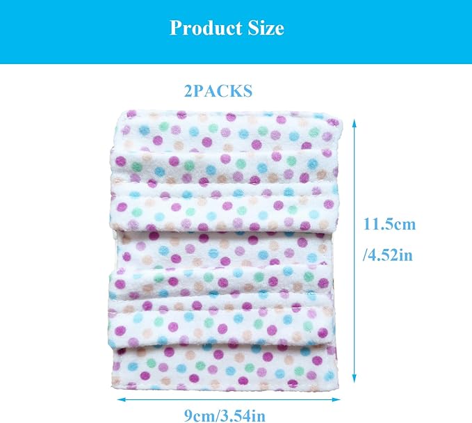 2PCS Bra Strap Pad Protector for Chest Port, Port Pillows for Chemo Patients, Pacemaker Pillow for Bra Post-Surgery, Chemo Port Pillow for Bra Strap, Recovery Cushion for Chest Heart Support (Dots)