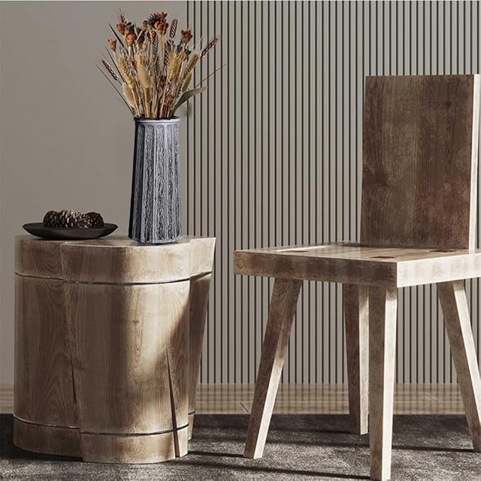 Bronze Vintage Vase, 10 Inches Antique Glass Vase Rustic European Unique Chic Style for Tabletop, Kitchen, Office, Living Room Decoration