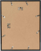 12 Pack 12x16 Picture Frame with 11x14 Mat, Display 11x14 with Mat or 12x16 Without Mat, 12 by 16 Frames Bulk Set of 12 Collage Gallery Wall Decor Photo Frames Set for Wall, Black