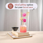 Folkulture Reed Diffusers for Home, 5 oz | Cherry Blossom Scent Diffuser Oil with Sticks for Pink Bathroom Decor Accessories | Floral Essential Oils | Cute Shelf Decor