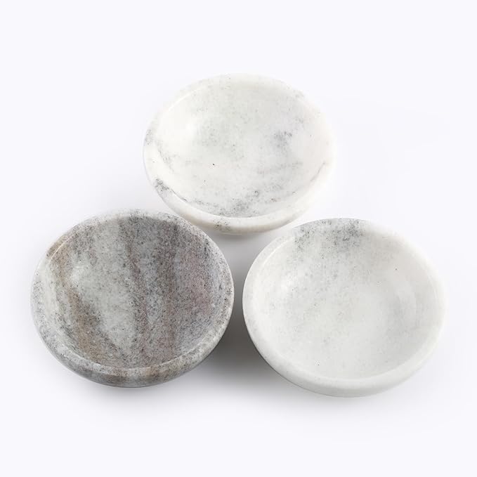 Koville Luxury Natural White Marble Incense Holder, Upgraded 6" Incense Holders for Sticks, Sturdy Incense Burner Ash Catcher, Ideal for Meditation, Relaxing, Easy to Clean