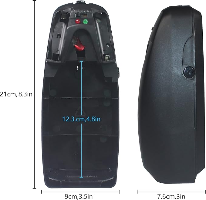 Automatic Air Freshener Spray Dispenser (2-Pack) ，Free Standing or Wall Mounted Automatic Aerosol Spray Dispenser Adjustable Aromatherapy Machines for Bedrooms, Bathrooms,Offices, Hotels (Black)