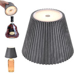 WILIT Wireless Bottle Lamp Shades for Table Lamps, 3 Level Brightness Touch Lamps for Nightstand, Rechargeable Cordless Lamp for Bedroom, Restaurant Bottle Light, Table Top Decor, Cool House Stuff