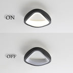 Black Flush Mount Ceiling Light Led Ceiling Light Fixture for Bedroom Entryway Hallway 4000k 10w