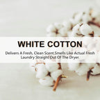 ROSE COTTAGE Large 12 Packs White Cotton Hanging Closet Deodorizer Air Freshener Long Lasting Scented Sachets Smell Goods for House