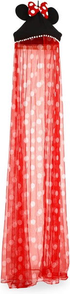 Mickey Mouse & Friends Kids Bed Canopy Curtains for Ceiling, Hanging Mosquito Netting Cover for Reading Nook, Sleeping Tent | Playroom Accessories, Home Decor Room Essentials