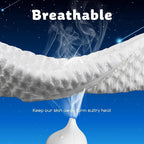 Cooling Side Sleeper Pillow for Neck and Shoulder Pain, Luxury Shredded Memory Foam Curved Bed Pillows for Sleeping Set of 2- Adjustable Queen Size- Washable Cover Original White