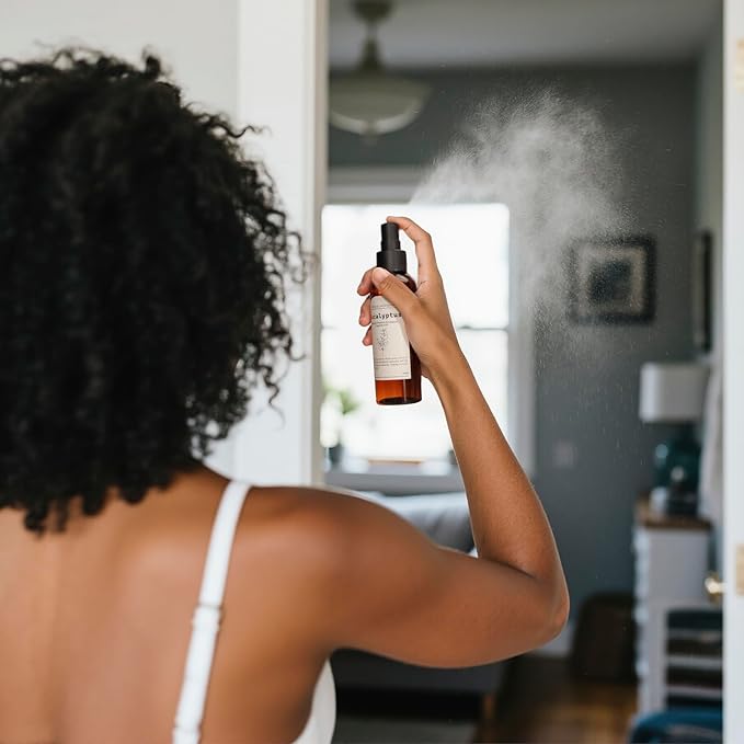 Eucalyptus Linen and Room Spray, Fragrant Room Spray, Odor Eliminator, Long Lasting Air Fresheners for Home, Bedding, Fabrics, 8.12 fl oz