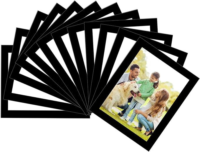 Magnetic Picture Frames with Black Border(2.5"X3.5",12 Pack),Mini Wallet Size Magnet Photo Sleeves Pockets/Holder,Decorations for Home/Office/School/Classroom/Party