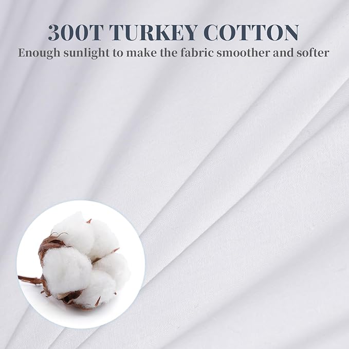 Hotel-Quality Bedding Bed Pillows for Sleeping - Queen Size Set of 2, 100% Breathable Cotton Cover Soft Supportive Fluffy Pillows 2 Pack Full size20*28（Green）