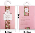 20 Packs Air Freshner Deodorizer Scented Sachets Bags for Drawer and Closet with Hanger